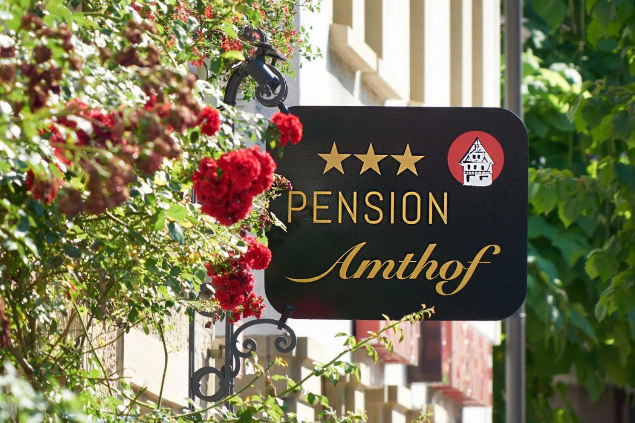 Pension Amthof Oberderdingen Exterior foto