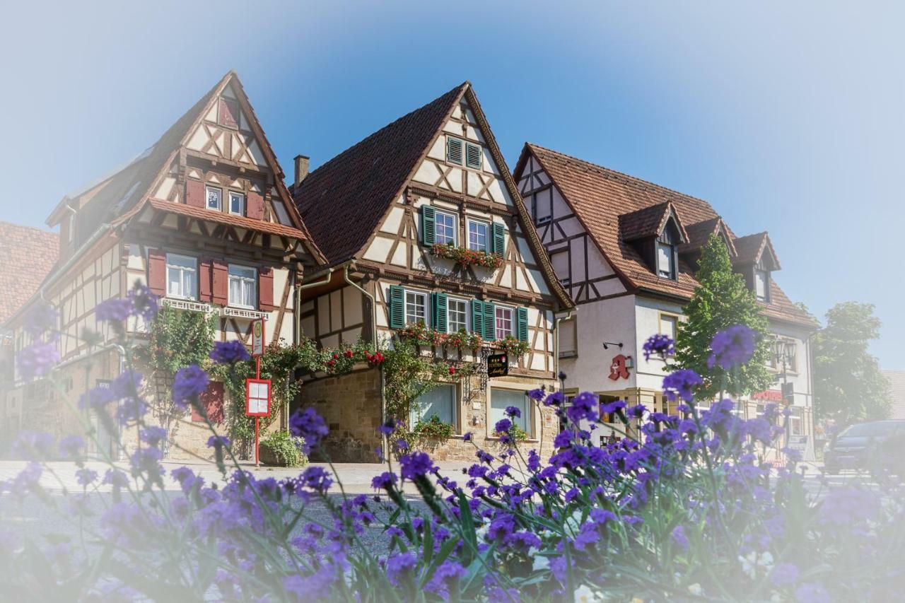 Pension Amthof Oberderdingen Exterior foto